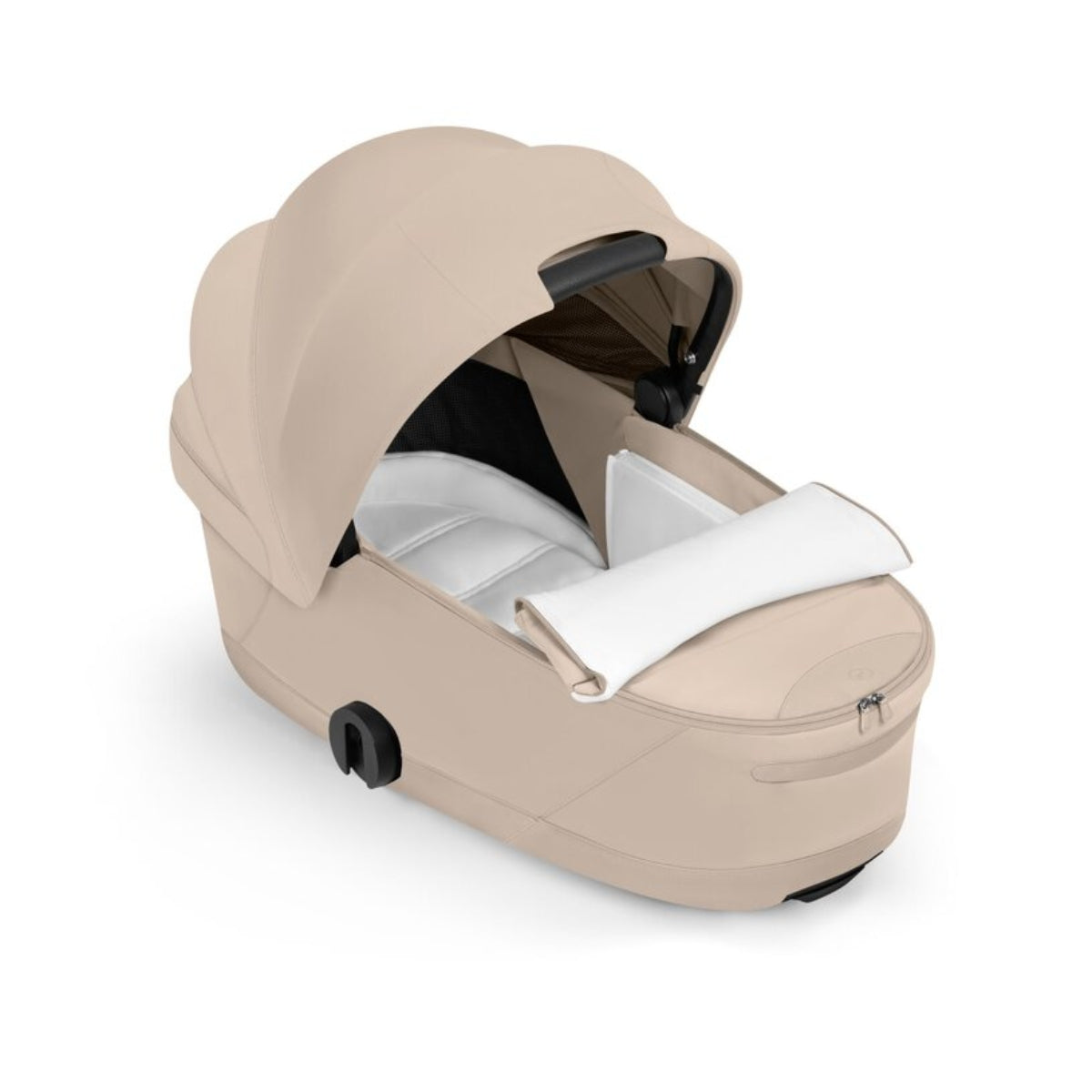 CYBEX PRIAM Fold Lux Carry Cot - Style Collection Cozy Beige on Luna Baby Store Miami