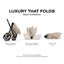 CYBEX PRIAM Fold Lux Carry Cot - Style Collection Cozy Beige on Luna Baby Store Miami