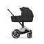 CYBEX e-PRIAM Stroller Frame - Style Collection Chrome Brown on Luna Baby Store Miami