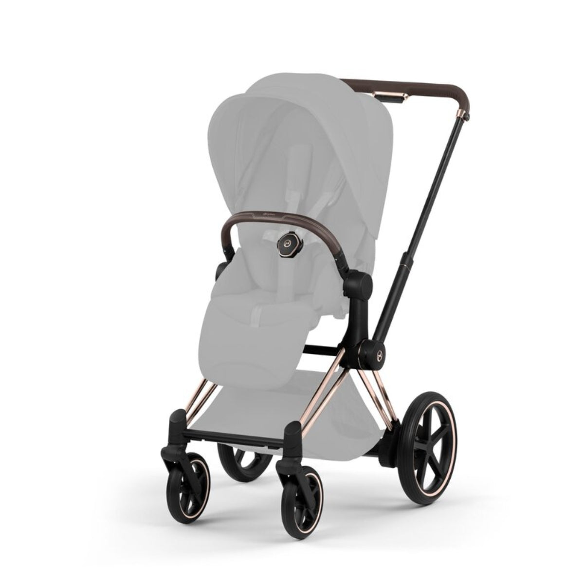 CYBEX e-PRIAM Stroller Frame - Style Collection Rosegold