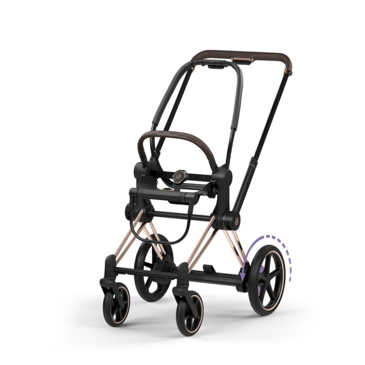CYBEX e-PRIAM Stroller Frame - Style Collection Rosegold