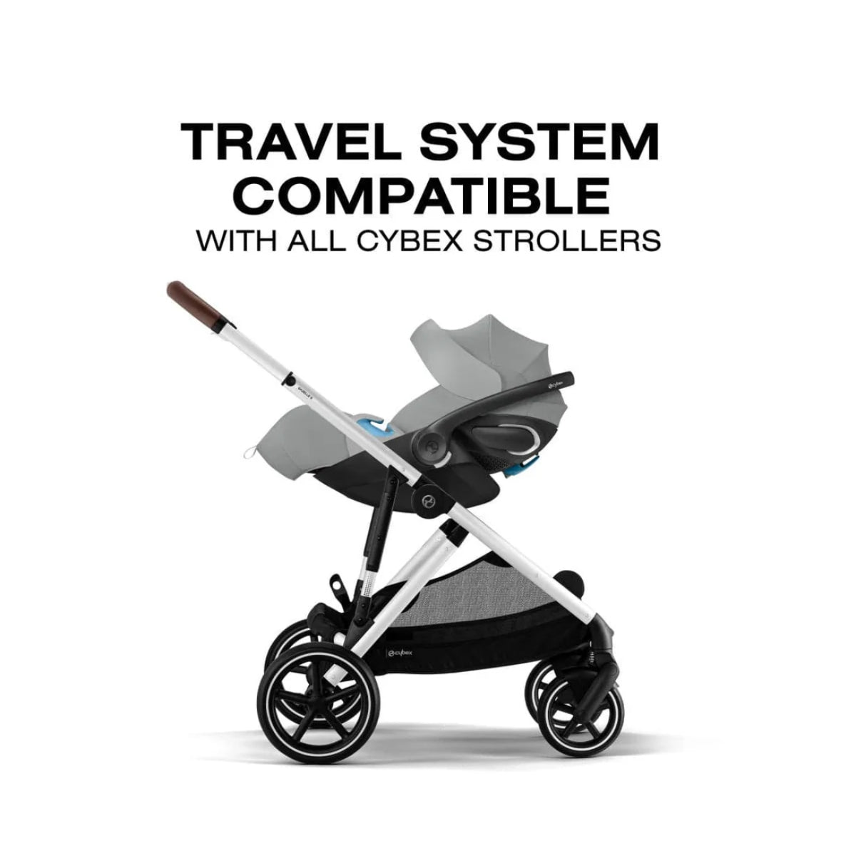 CYBEX Cloud G Pro Comfort Extend Infant Car Seat - Stone Grey