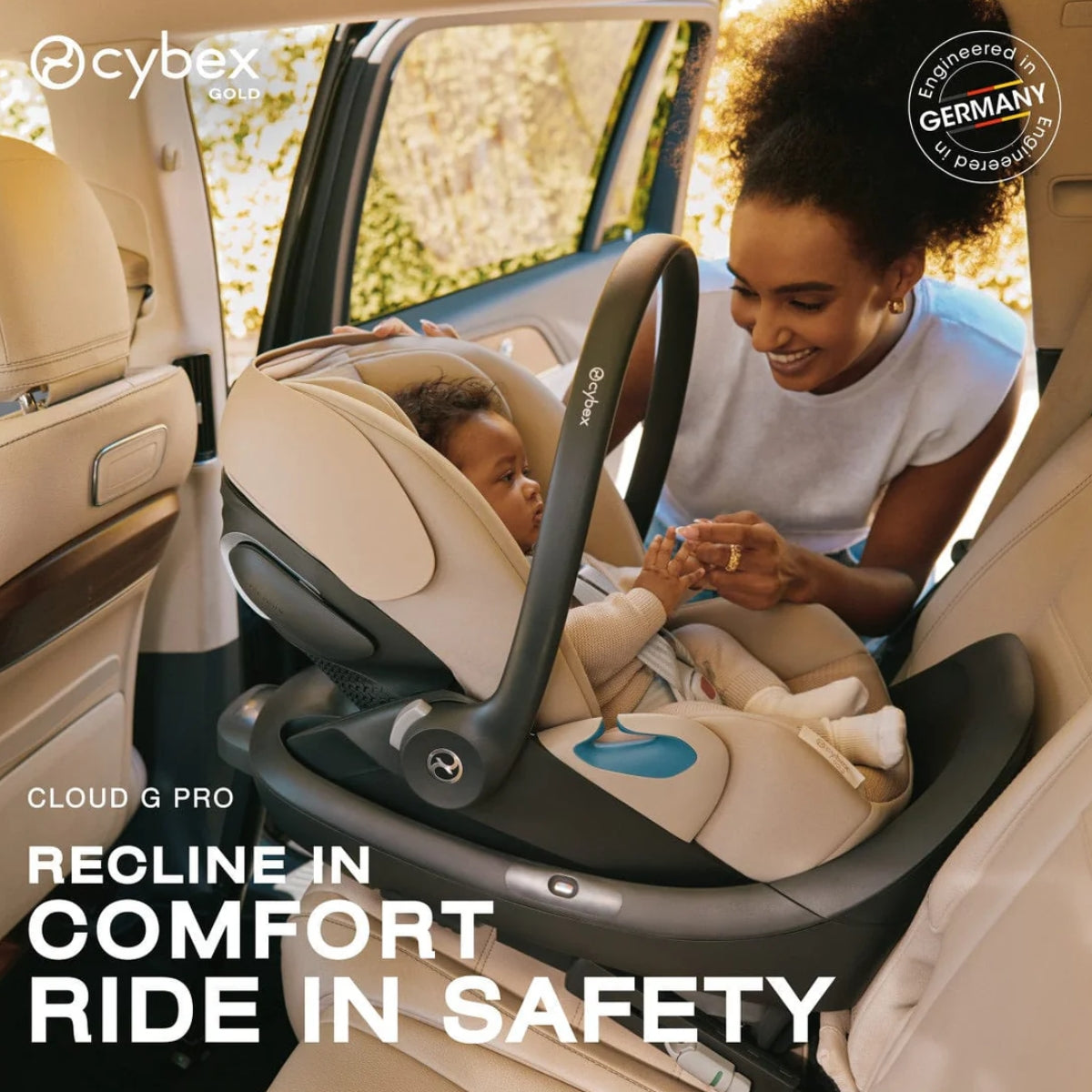 cybex cloud g car seat Cloud G Pro Comfort Extend Infant Car Seat by Cybex Stone Grey