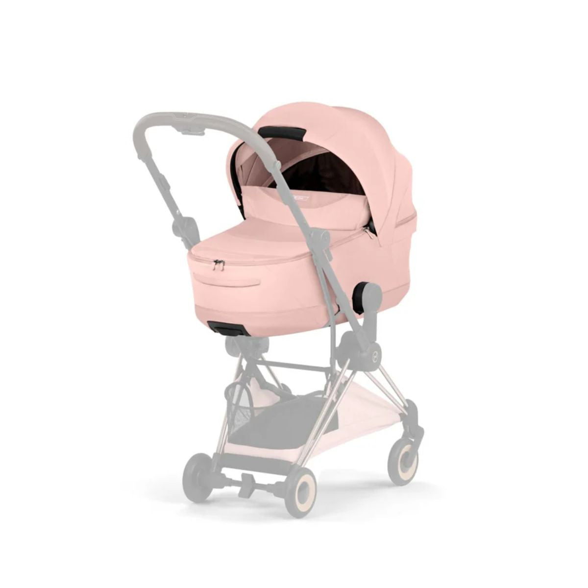 CYBEX MIOS/COYA Fold Lux Carry Cot Style Collection - Peach Pink