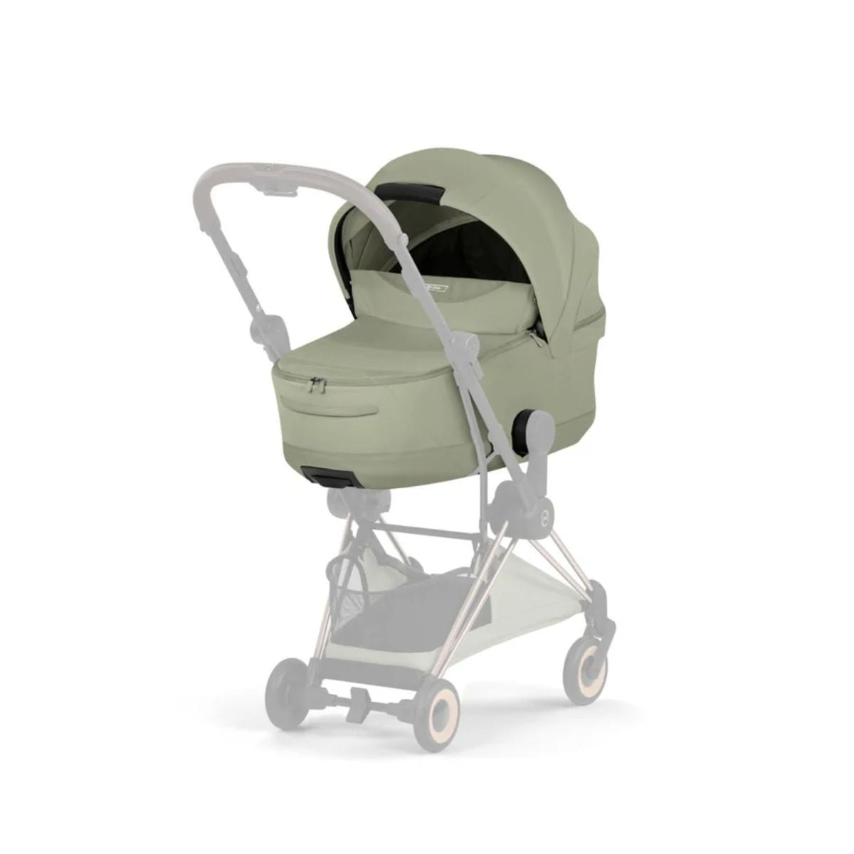 CYBEX MIOS/COYA Fold Lux Carry Cot Style Collection - Sage Green