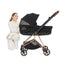 CYBEX MIOS/COYA Fold Lux Carry Cot Style Collection - Sepia Black on Luna Baby Store Miami