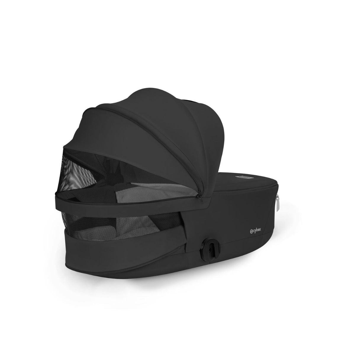 CYBEX PRIAM Fold Lux Carry Cot - Sepia Black on Luna Baby Store Miami