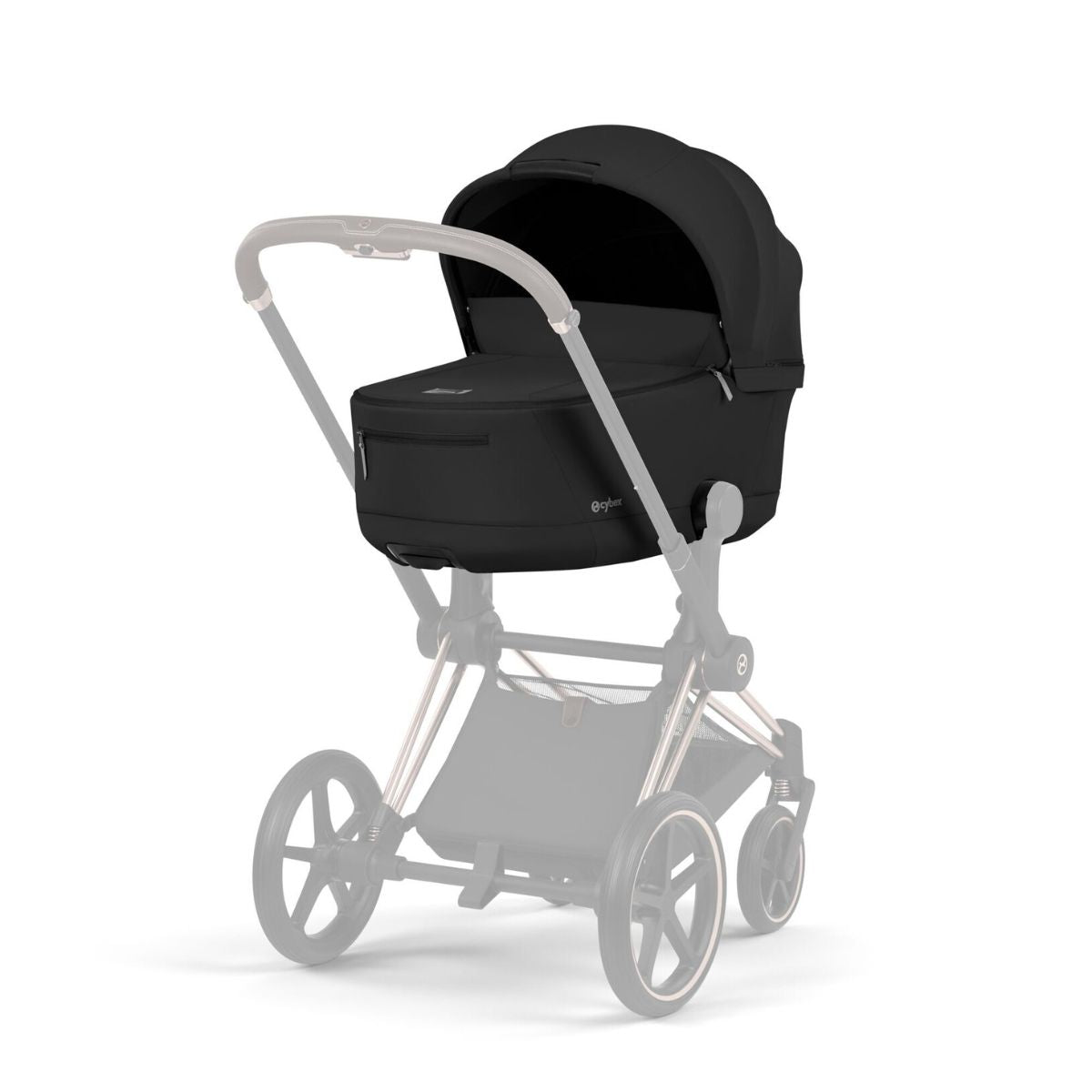 CYBEX PRIAM Fold Lux Carry Cot - Sepia Black
