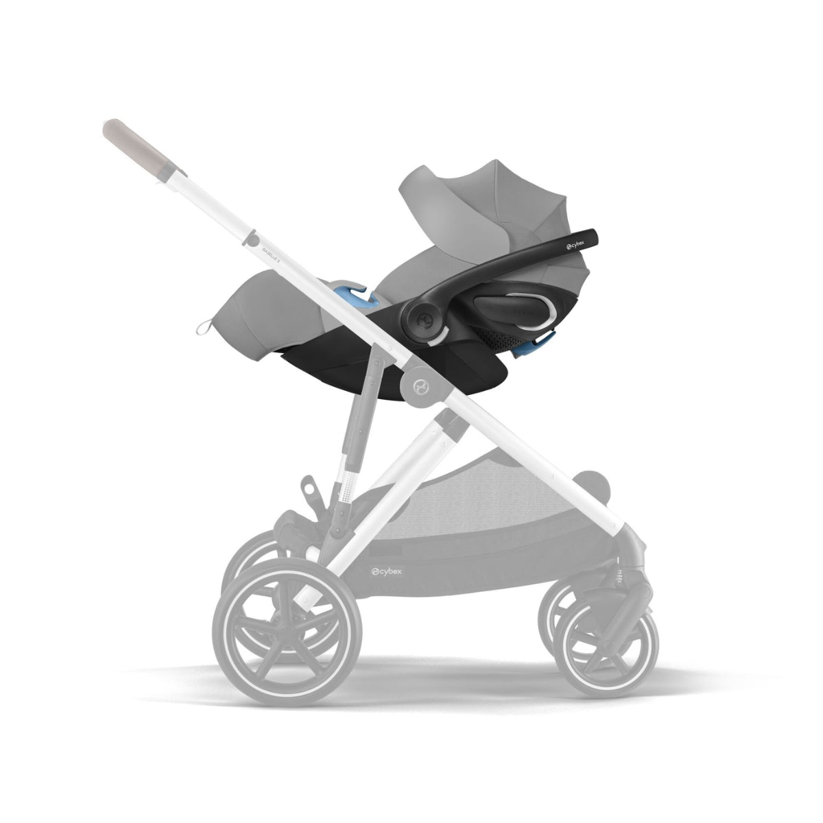 CYBEX Cloud G Pro Comfort Extend Infant Car Seat - Stone Grey