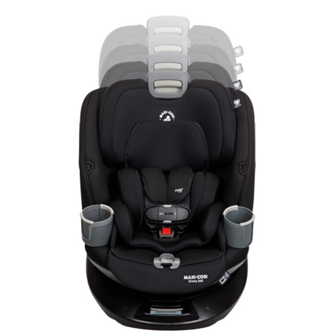 Cadeirinha De Bebê Para Carro Maxi-Cosi Emme 360° Giratório All-in-One Midnight Black - Maxi-Cosi Babytunes