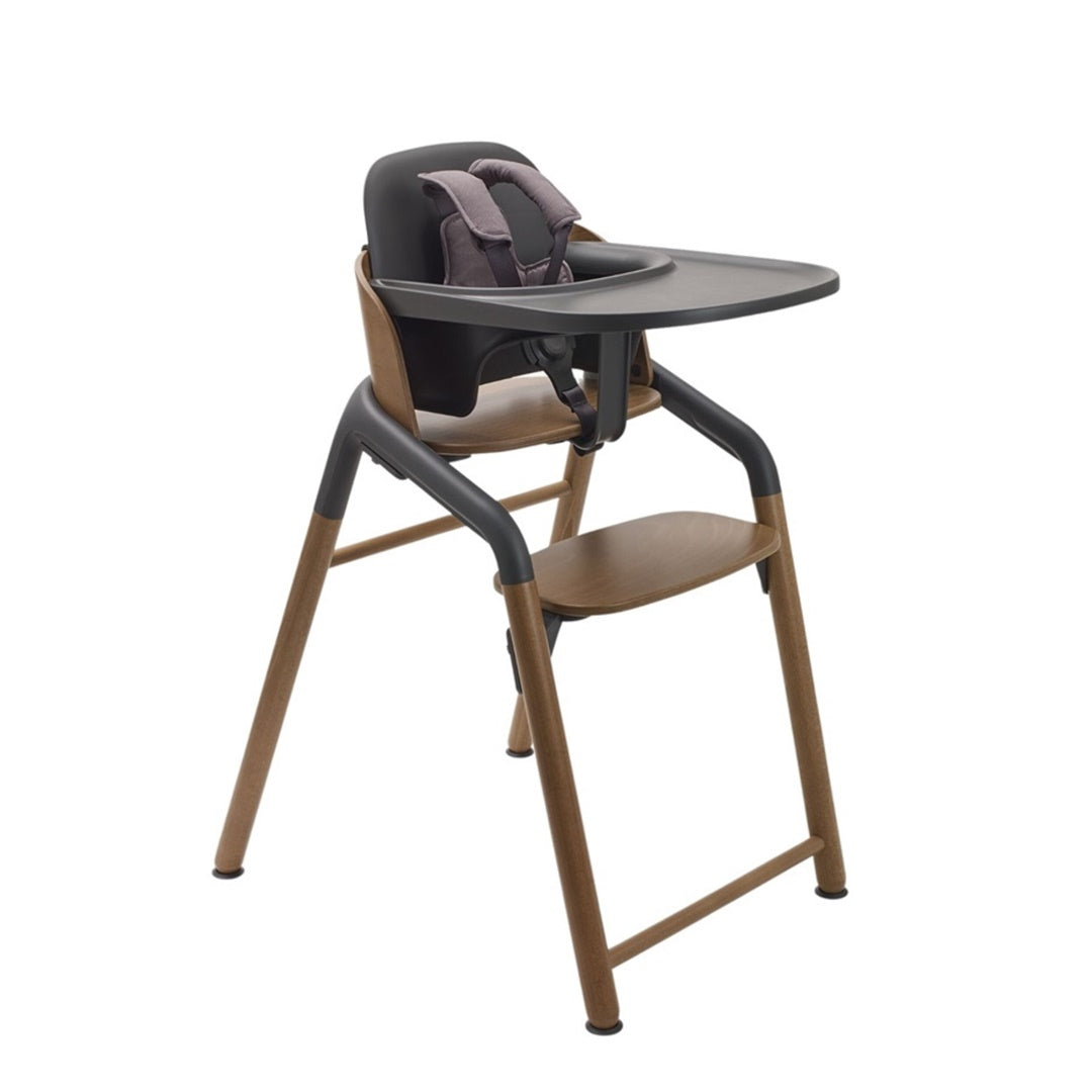 Bugaboo Giraffe Complete High Chair - Warm Wood/ Gray on Luna Baby Store Miami