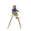 Bugaboo Giraffe Complete High Chair - Warm Wood/ Gray on Luna Baby Store Miami