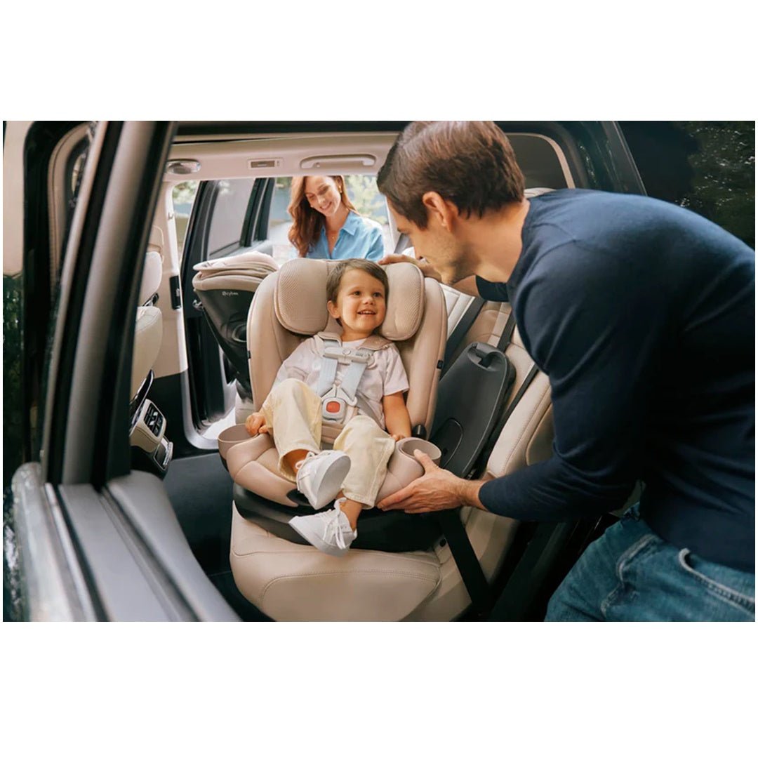 Cybex Callisto G 360° Rotating All-in-One Convertible Car Seat - Almond Beige