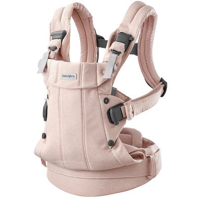 BabyBjörn Baby Carrier Harmony Woven Melange - Light pink