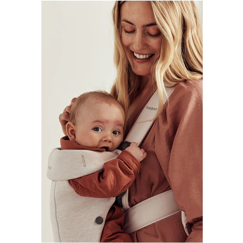 BabyBjörn Baby Carrier Mini 3D Jersey -  Light Beige