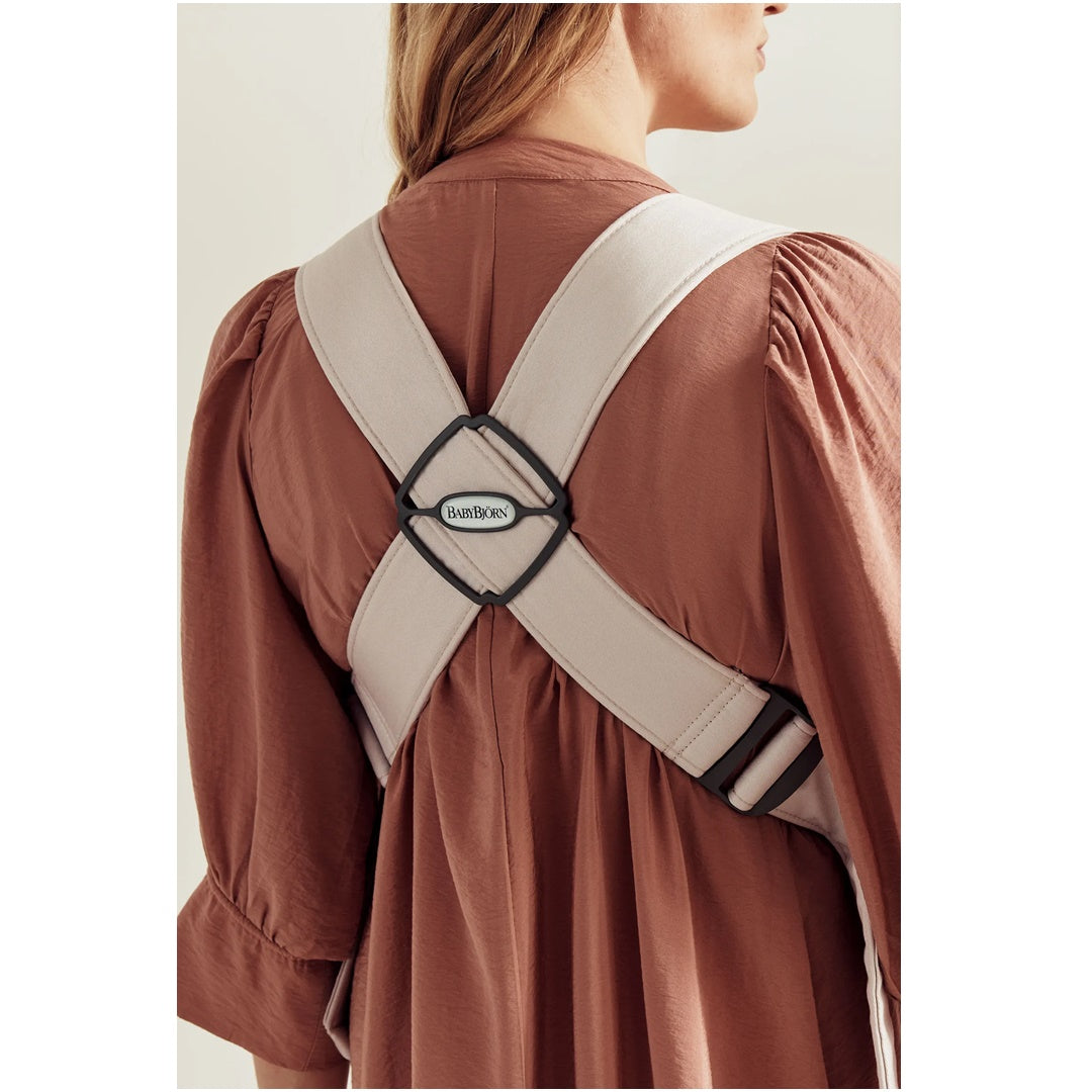 BabyBjörn Baby Carrier Mini 3D Jersey - Light Beige