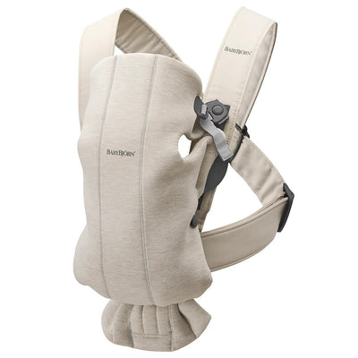 BabyBjörn Baby Carrier Mini 3D Jersey -  Light Beige