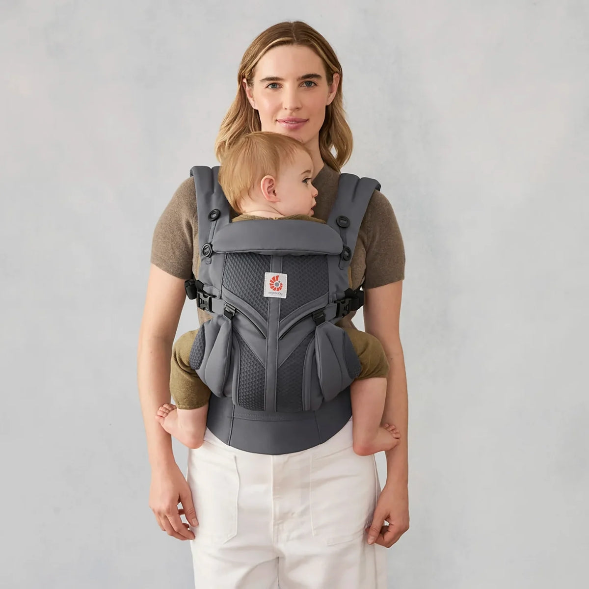 Ergobaby Omni Classic Mesh Baby Carrier - Charcoal Grey