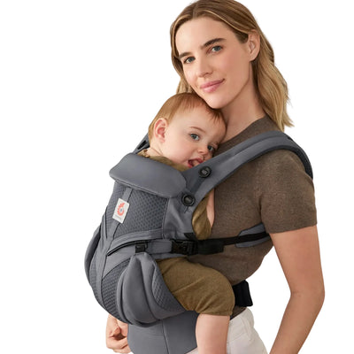 Ergobaby Omni Classic Mesh Baby Carrier - Charcoal Grey