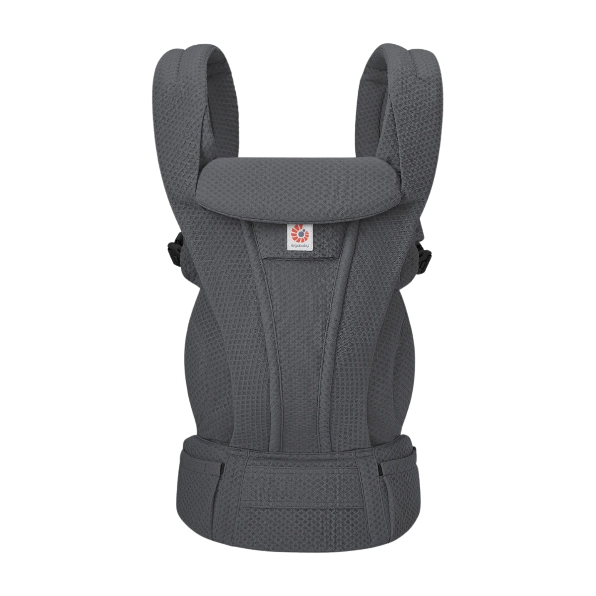 Ergobaby Omni Deluxe Mesh Baby Carrier - Graphite Grey - Ergonomic Comfort for Baby & Parent