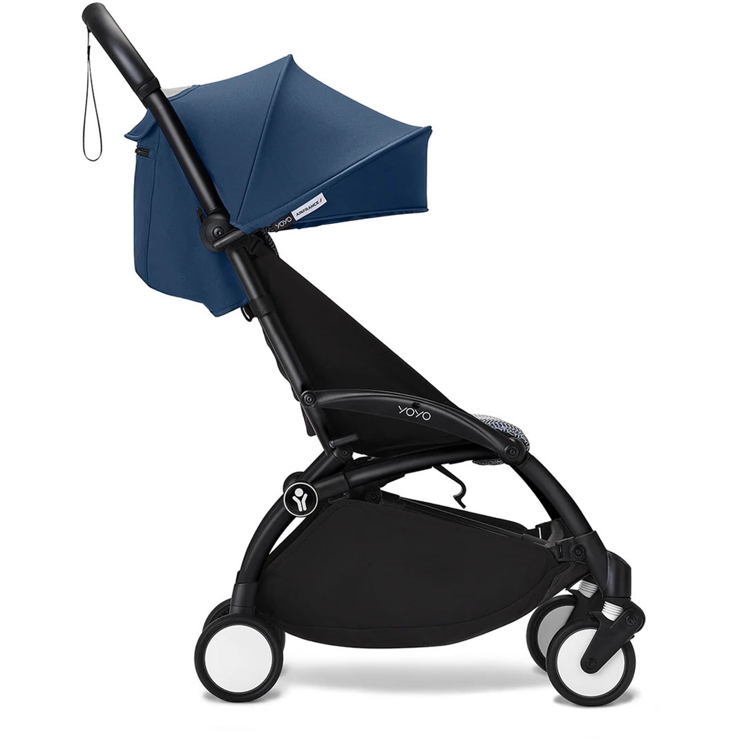 Stokke YOYO³ Stroller  - France Blue On Black