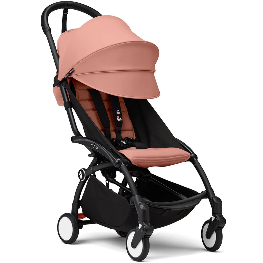 Stokke YOYO³ Stroller - Ginger On Black