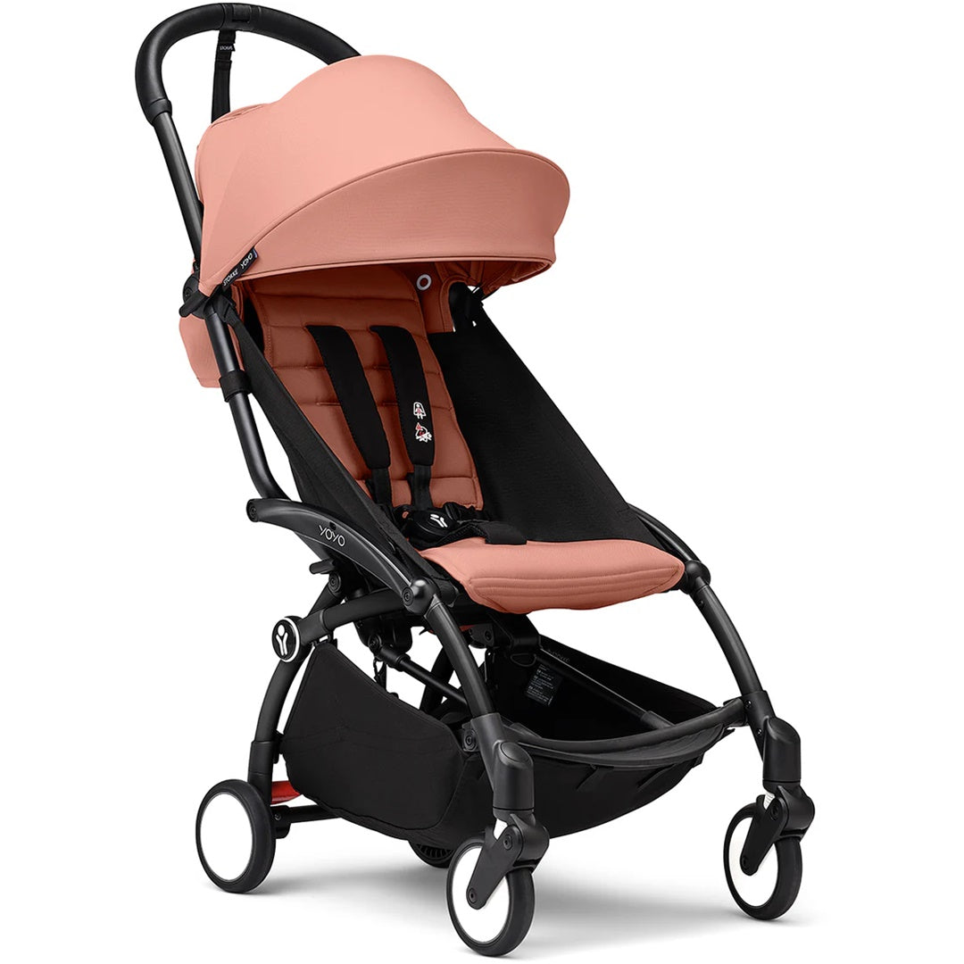 Stokke YOYO³ Stroller - Ginger On Black