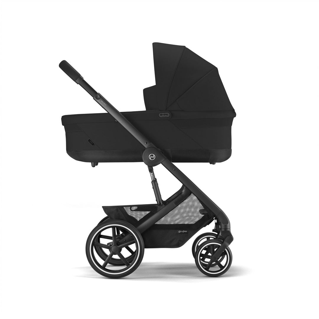 Cybex Balios S Lux Stroller - Black Frame / Moon Black