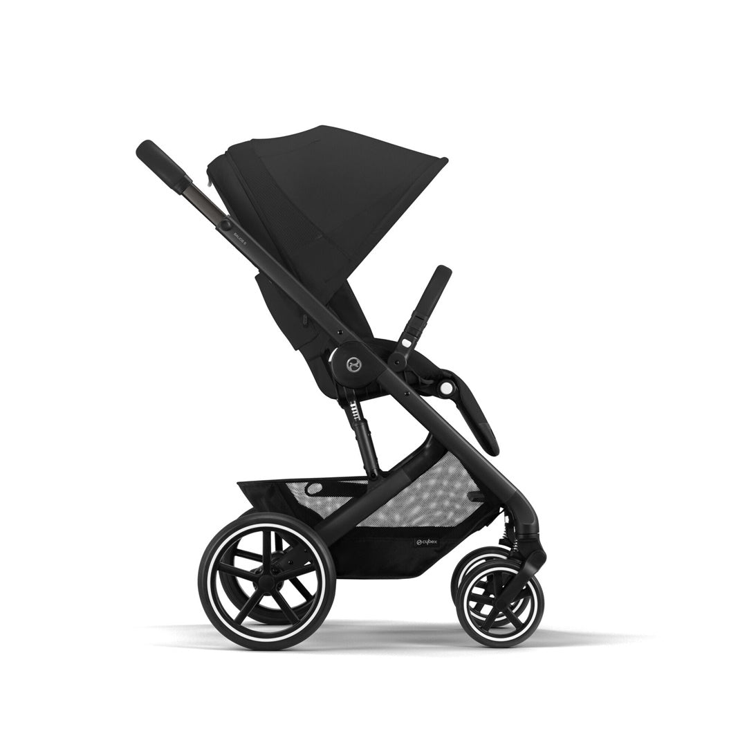 Cybex Balios S Lux Stroller - Black Frame / Moon Black