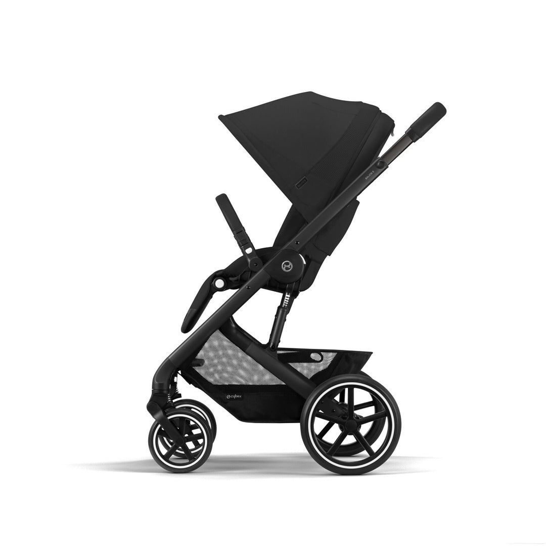 Cybex Balios S Lux Stroller - Black Frame / Moon Black