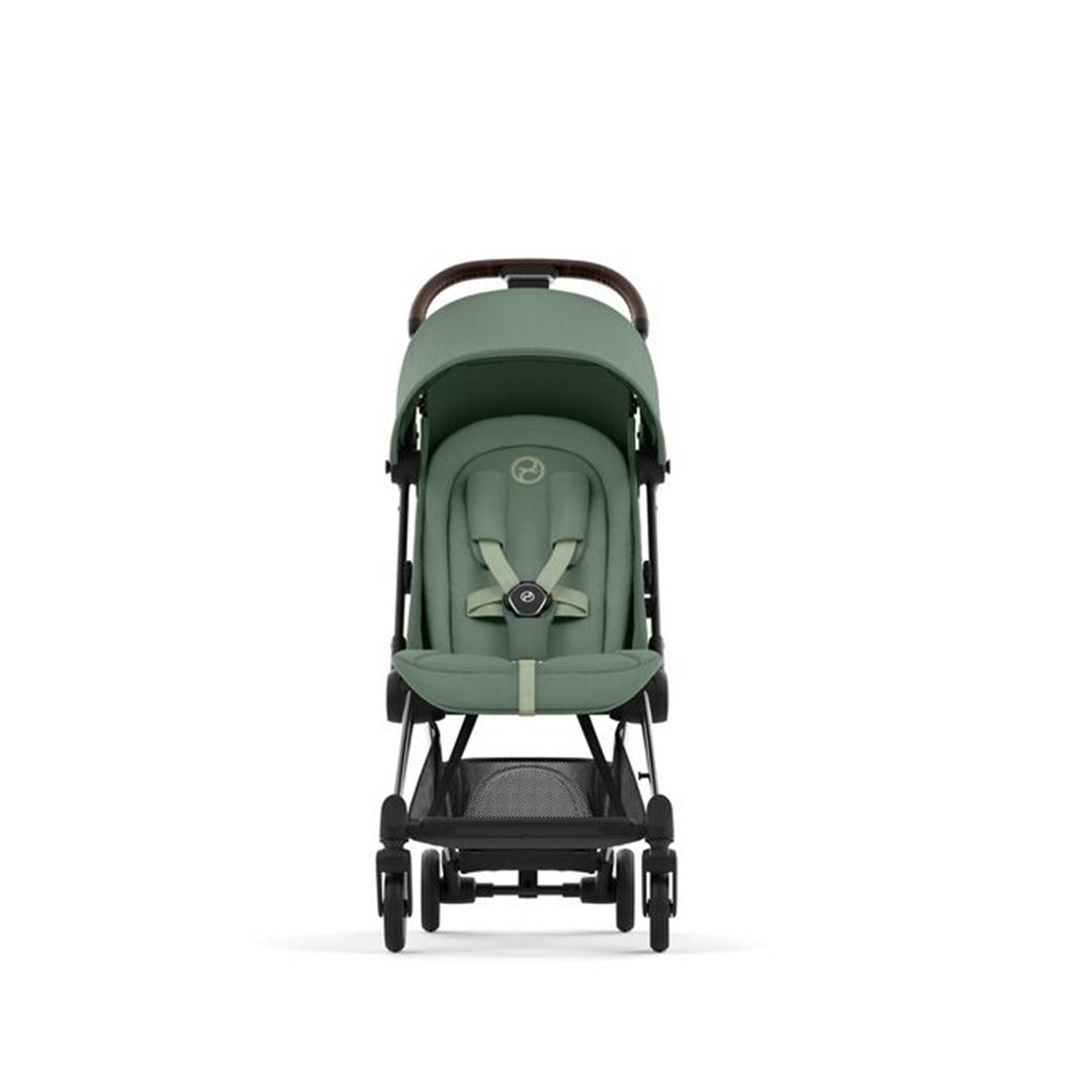 Cybex Coya Compact Stroller - Chrome /Leaf Green on Luna Baby Store Miami