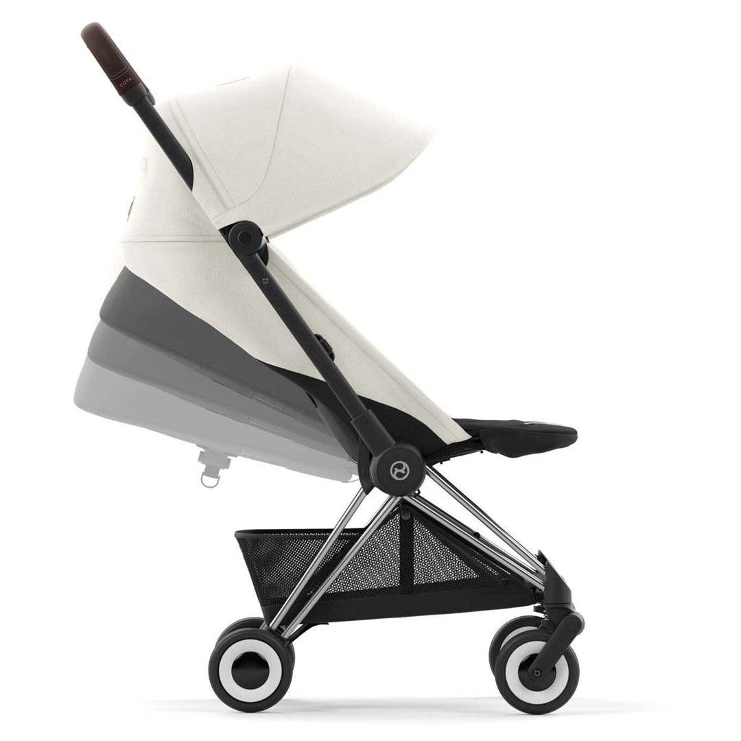 Carrinho De Bebê Cybex Coya Chrome Off White - Cybex Babytunes