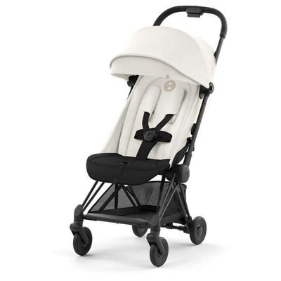 Carrinho De Bebê Cybex Coya Matt Black Off White - Cybex Babytunes