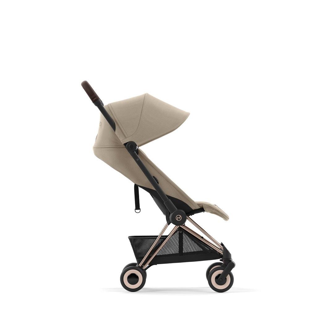 Carrinho De Bebê Cybex Coya Rosegold Cozy Beige - Cybex Babytunes