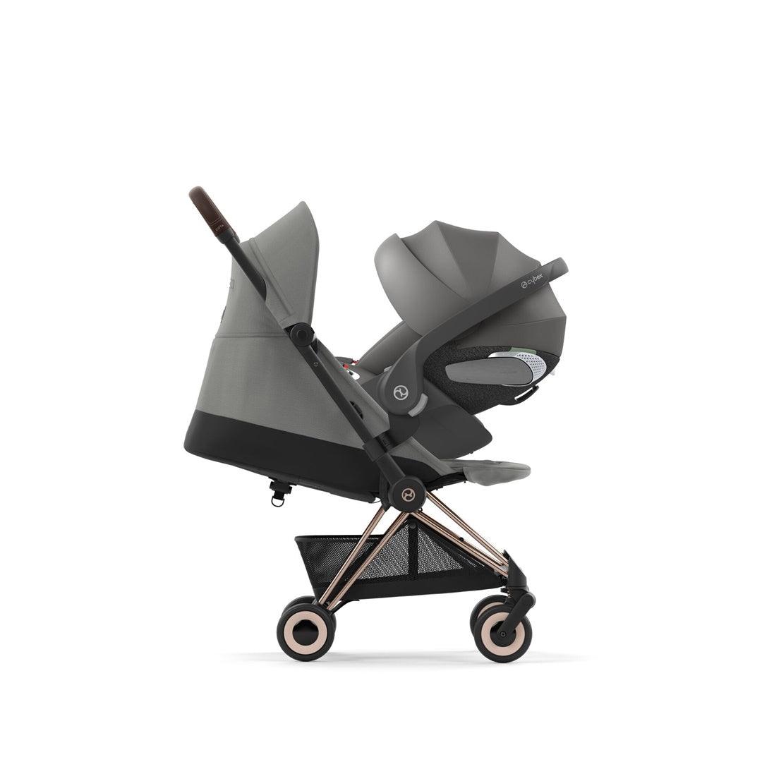 Carrinho De Bebê Cybex Coya Rosegold Mirage Grey - Cybex Babytunes