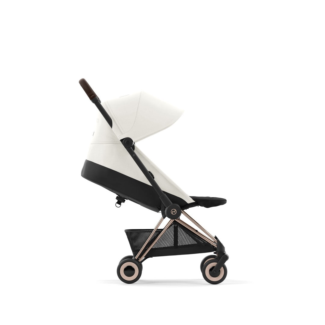 Cybex Coya Compact Stroller - Rose Gold / Off White
