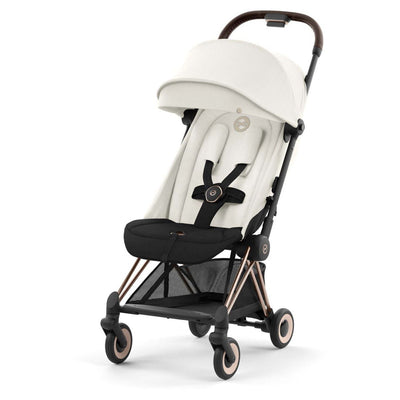 Cybex Coya Compact Stroller - Rose Gold / Off White