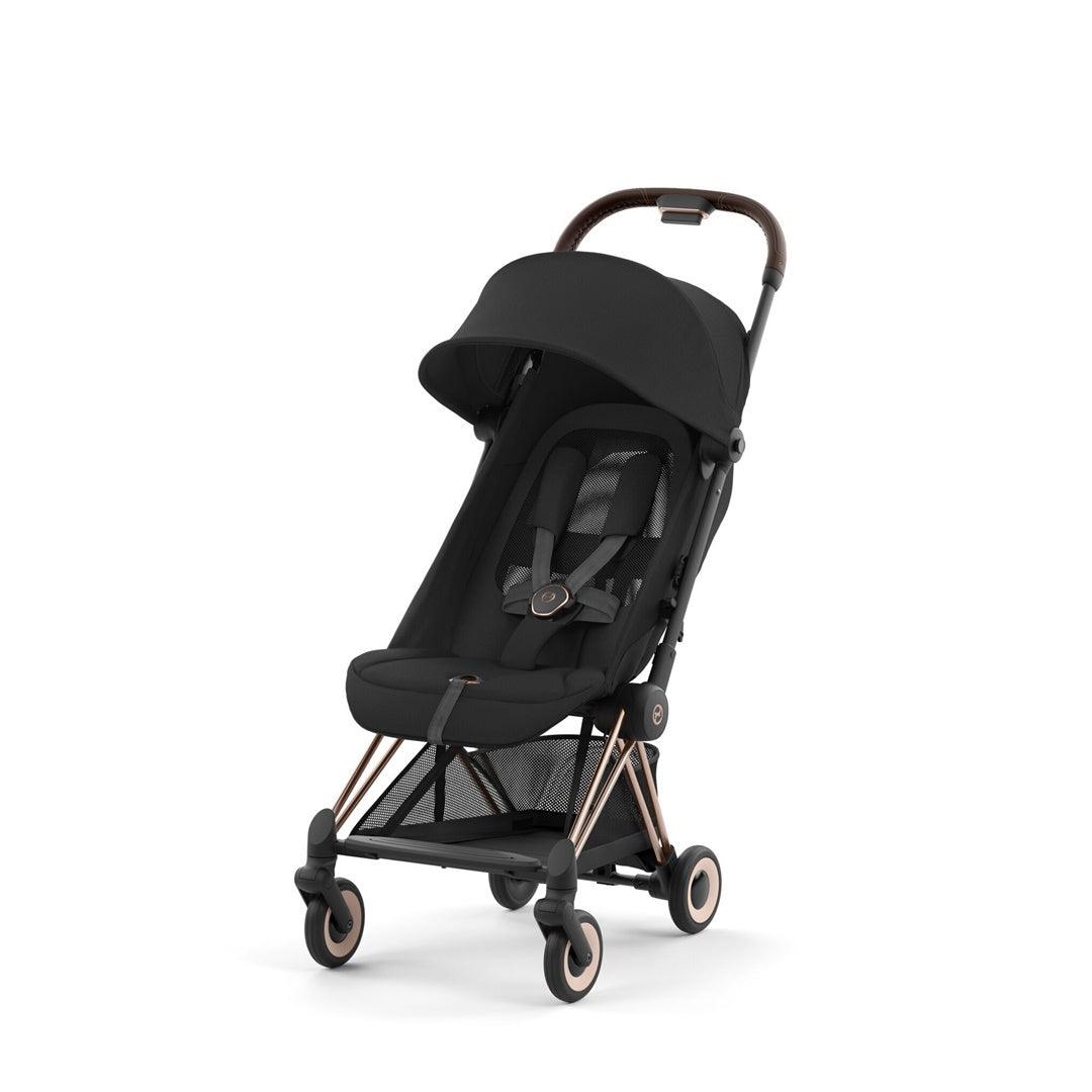 Carrinho De Bebê Cybex Coya Rosegold Sepia Black - Cybex Babytunes