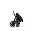 Cybex E-Priam Stroller - Comfort Collection Rose Gold/Brown Frame/ Sepia Black Lux Seat Pack on Luna Baby Store Miami