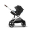 Cybex Gazelle S Single-to-Double Stroller - Silver Frame / Moon Black