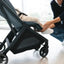 UPPAbaby Minu V3 Compact Stroller - Greyson (Charcoal Melange / Carbon Frame / Saddle Leather)