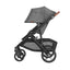 Uppababy Vista V3 Stroller - Greyson Charcoal Mélange/Carbon Frame/Saddle Leather