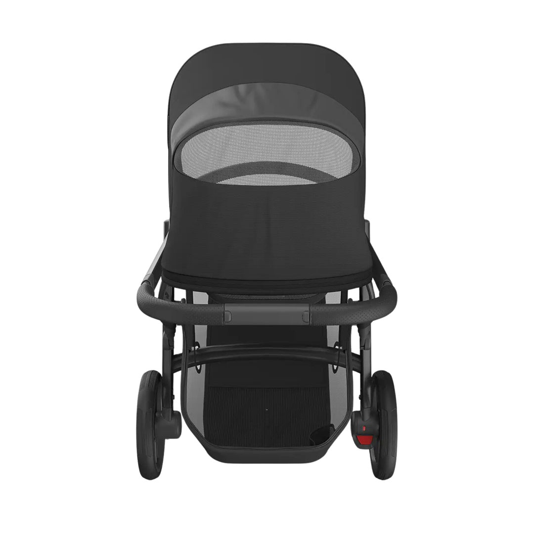 Uppababy  Vista V3 - Stroller Jake Charcoal/Carbon Frame/Black Leather