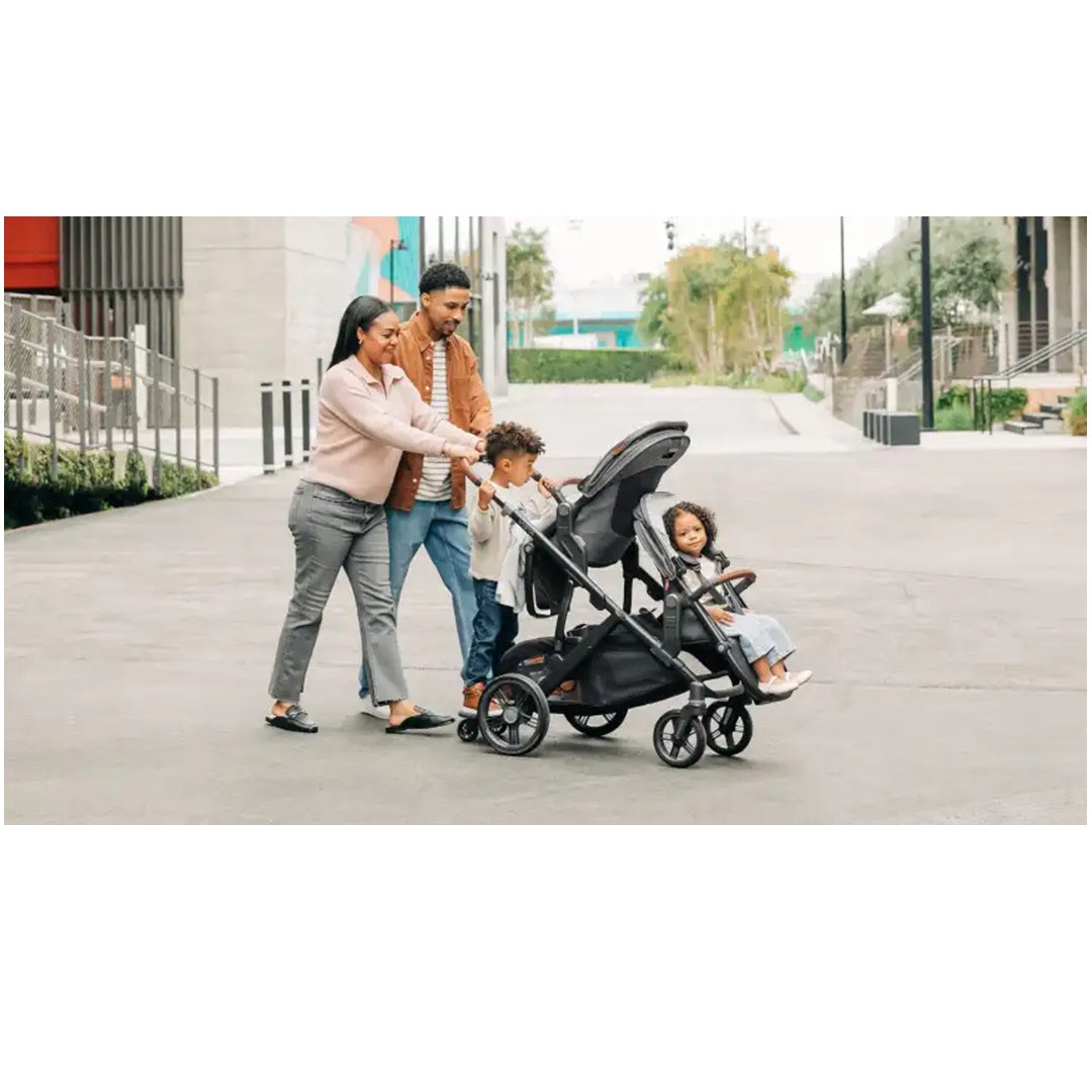 Uppababy  Vista V3 - Stroller Kenzi Mystic Aqua/Carbon Frame/Saddle Leather