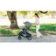 Uppababy Vista V3 Stroller - Declan Oat Mélange/Silver Frame/Chestnut Leather