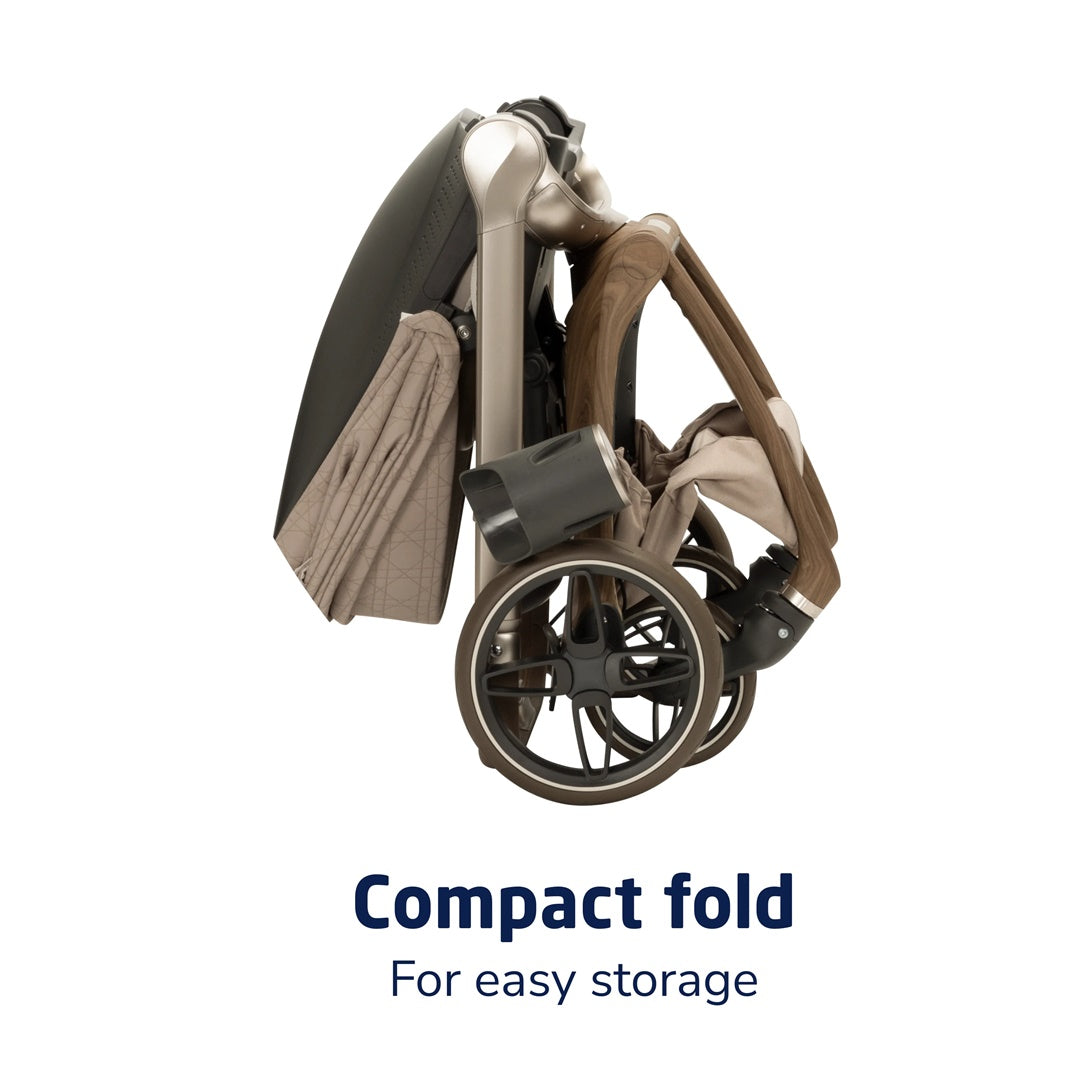 carrinho travel system maxi cosi Maxi-Cosi Kindred Tana 360 Rotating Modular Stroller Natural Heritage
