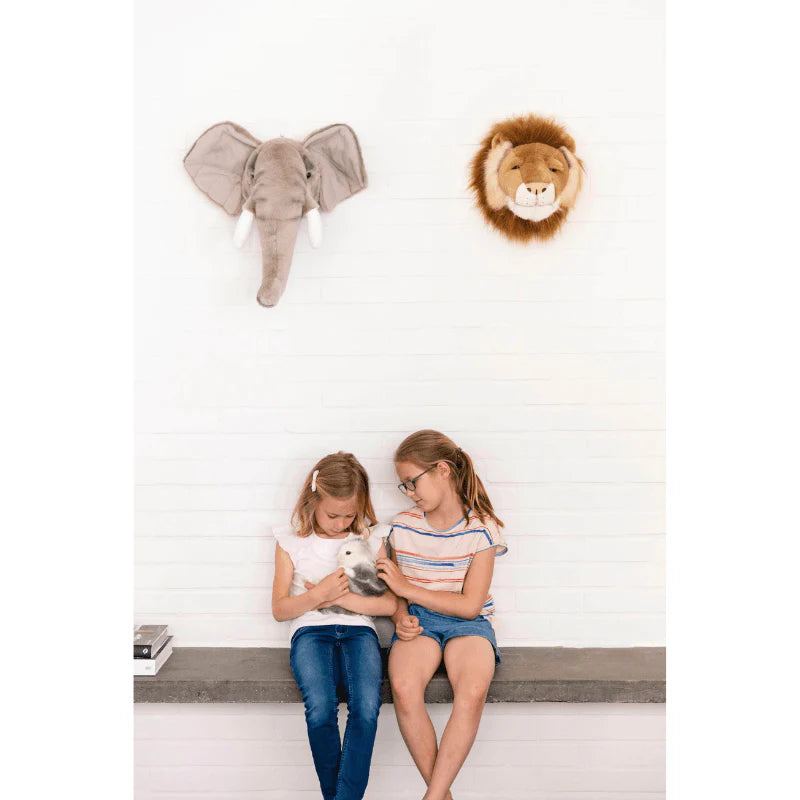George The Elephant Soft Plush Wall Decoration
