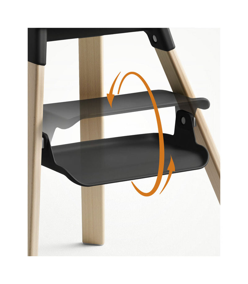 Stokke Clikk High Chair - Black Natural