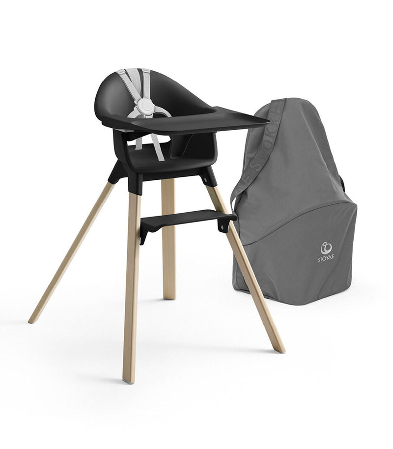 Stokke Clikk High Chair - Black Natural