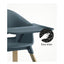 Stokke Clikk High Chair - Fjord Blue on Luna Baby Store Miami